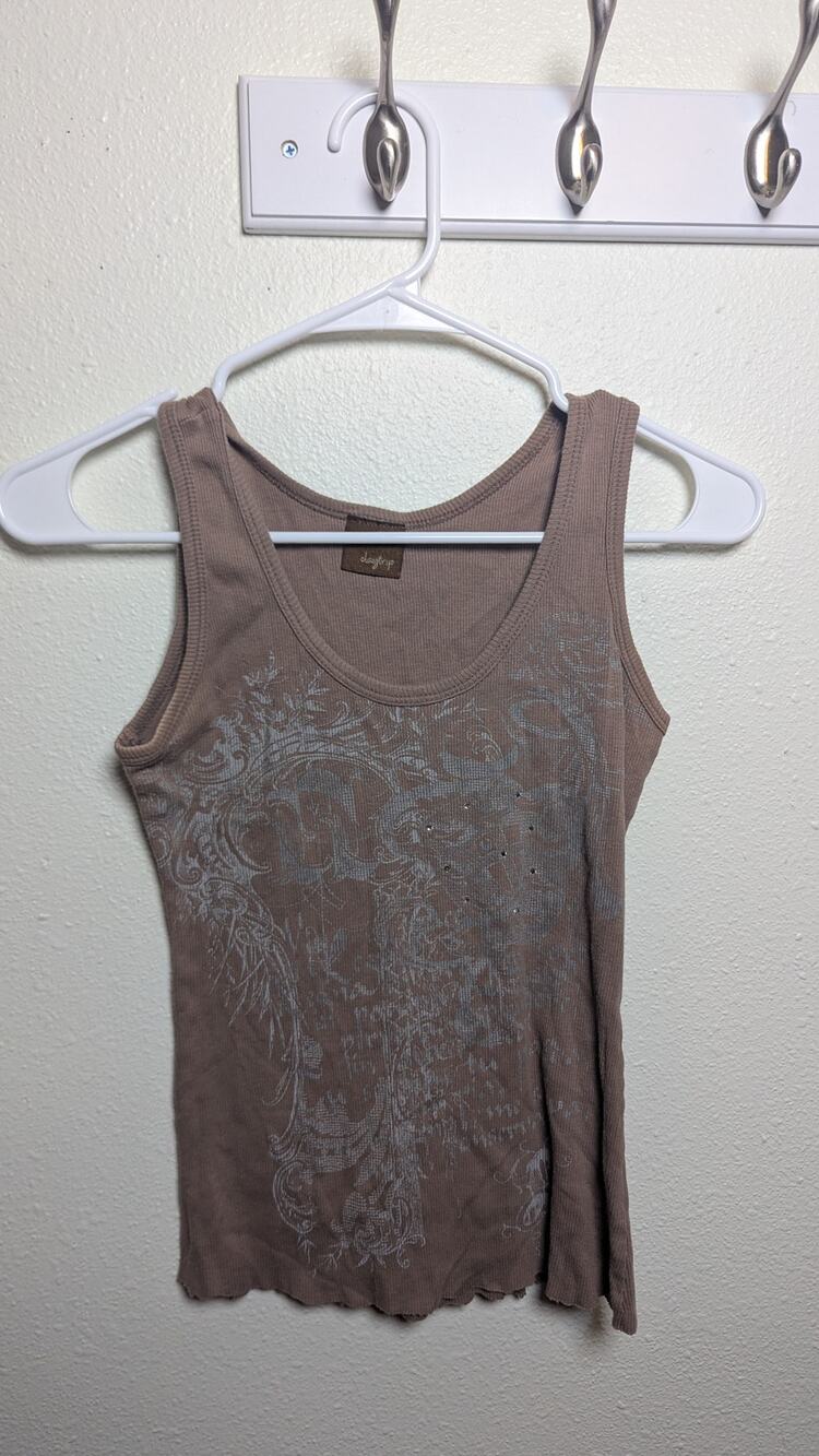 Daytrip Women's Tank Top Pre-Owned 100% Cotton